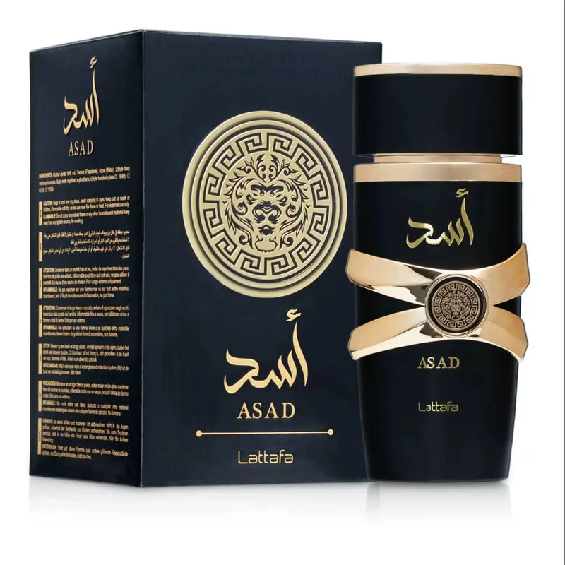 Perfume árabe Lattafa Asad eau de parfum 100ml Original Envio do Brasil