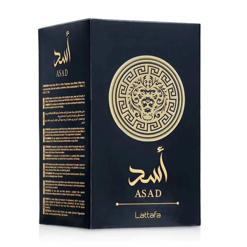 Perfume árabe Lattafa Asad eau de parfum 100ml Original Envio do Brasil