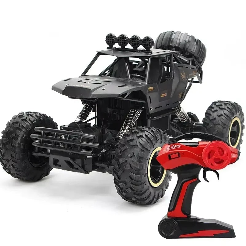 Novo carro rc 1:12 / 1:16 4wd com luzes led 2.4ghz rádio controle remoto carro buggy caminhão de controle off-road brinquedos adultos para crianças