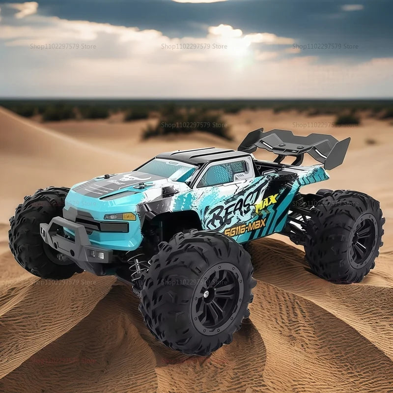Novo sg116 max/pro rc carro sem escova 4wd carro 80 km/h carro de corrida profissional 2.4g alta velocidade fora de estrada deriva carros brinquedo de controle remoto