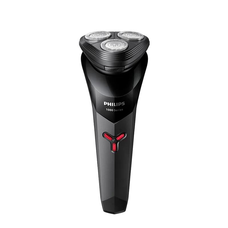 Philips s1113 barbeador elétrico carga usb lâmina powercut de aço inoxidável lâmina tripla cabeça flutuante masculino barbear rápido aparador de barba