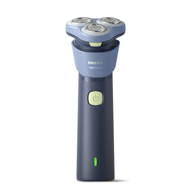 Philips s1113 barbeador elétrico carga usb lâmina powercut de aço inoxidável lâmina tripla cabeça flutuante masculino barbear rápido aparador de barba