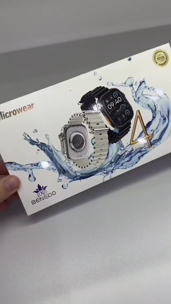 Smart watch Ultra 4 49mm Séries 10 2025 Inteligente Microwear Original GPS 2 pulseira