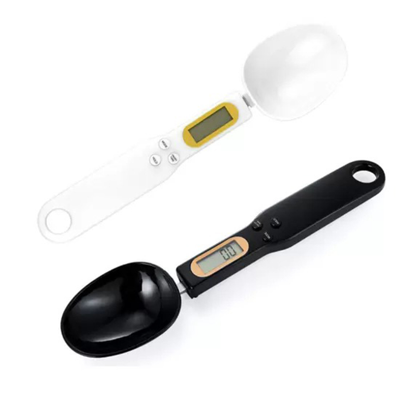 Colher Medidora Digital Medida Portátil com Balança para Alimentos Casa Cozinha Peso Nutrição Dieta Precisão Medição Confeiteiro