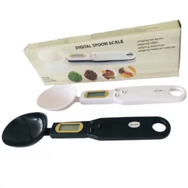 Colher Medidora Digital Medida Portátil com Balança para Alimentos Casa Cozinha Peso Nutrição Dieta Precisão Medição Confeiteiro