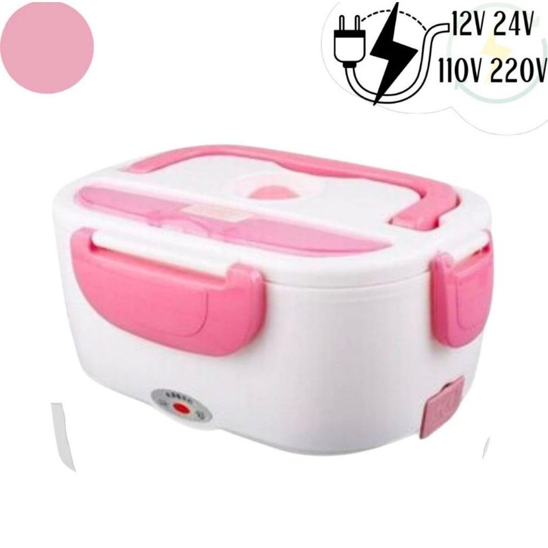 Marmita Elétrica Veicular Tomada Bivolt 110V/220V E 12V/24V - Marmita Térmica Para Comida
