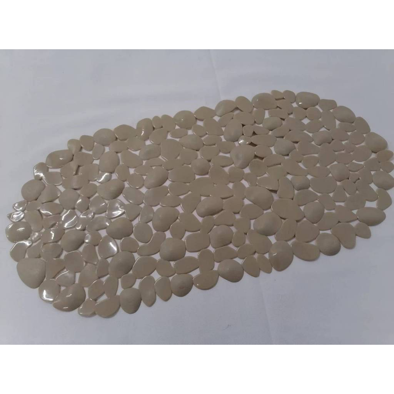 Tapete Para Box Retangular Massagem Pés Relaxante Banheiro Antiderrapante Com Ventosa