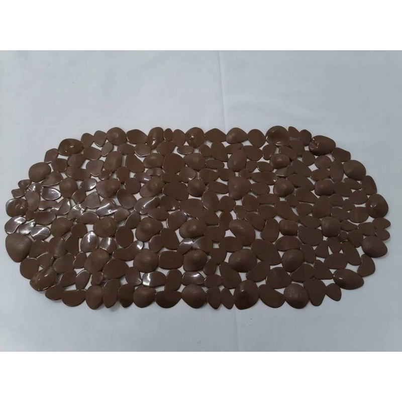Tapete Para Box Retangular Massagem Pés Relaxante Banheiro Antiderrapante Com Ventosa