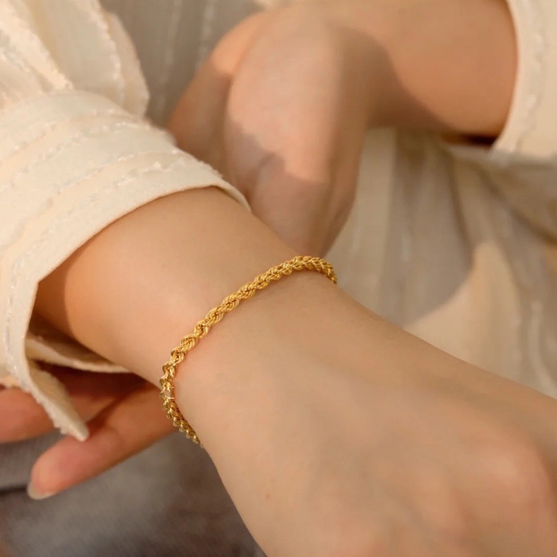 Kit 3 Pulseiras ouro 18k Folheada de Bolinha foi Cordão Baiano Conjunto Pulseira Feminina de escama de peixe