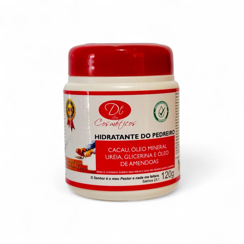 Creme Hidratante De Uréia 240g Creme De Pedreiro Pés Rachados E Ressecados