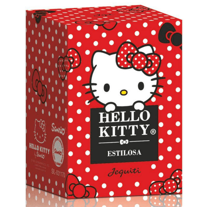 Perfume Hello Kitty Estilosa Desodorante Colônia Feminina Jequiti 25 ml