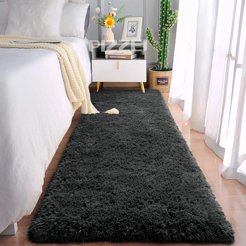 Tapete Passadeira 2,00 x 0,60 Corredor Quarto Sala Beira de Cama Felpudo Peludo