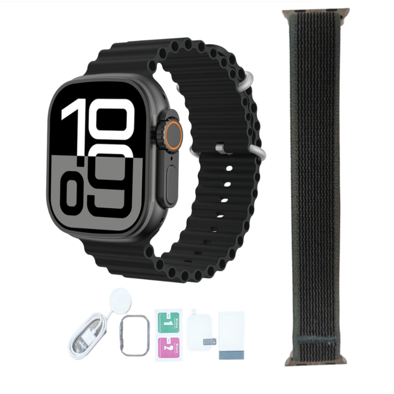 Smart watch Ultra 4 49mm Séries 10 2025 Inteligente Microwear Original GPS 2 pulseira