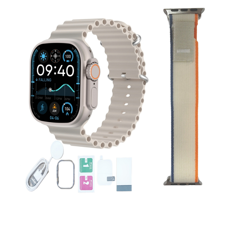 Smart watch Ultra 4 49mm Séries 10 2025 Inteligente Microwear Original GPS 2 pulseira