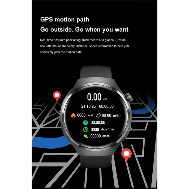 Novo Para HUAWEI Música Dois Fone De Ouvido smartwatch Masculino NFC Bluetooth Chamada Monitor Saúde TWS 2-Em-1 Esporte