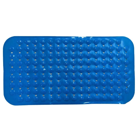 Tapete Para Box Retangular Massagem Pés Relaxante Banheiro Antiderrapante Com Ventosa