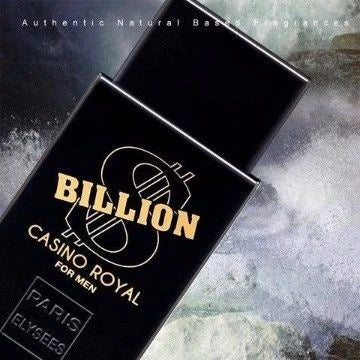 Perfume ORIGINAL Billion Cassino Royal Paris Elysses