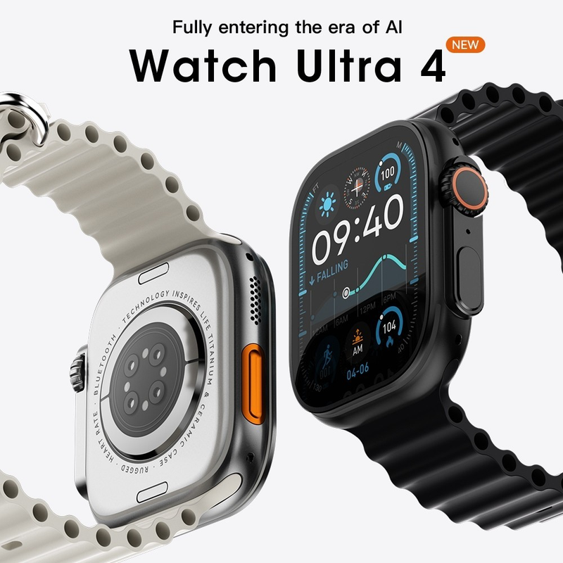 Smart watch Ultra 4 49mm Séries 10 2025 Inteligente Microwear Original GPS 2 pulseira